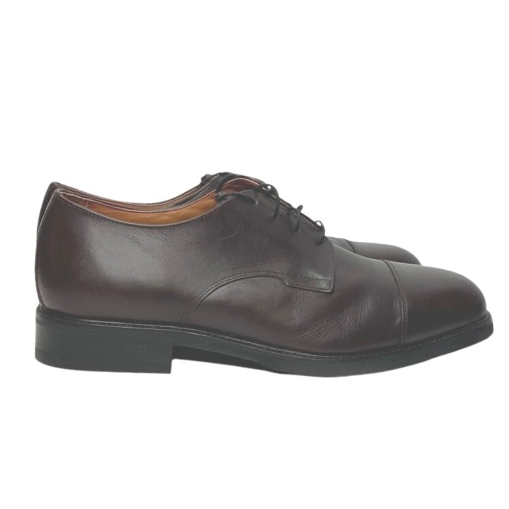 Rockport Leather Cap Toe Oxford Dress‎ Shoes Business Casual Dark Brown Size 11